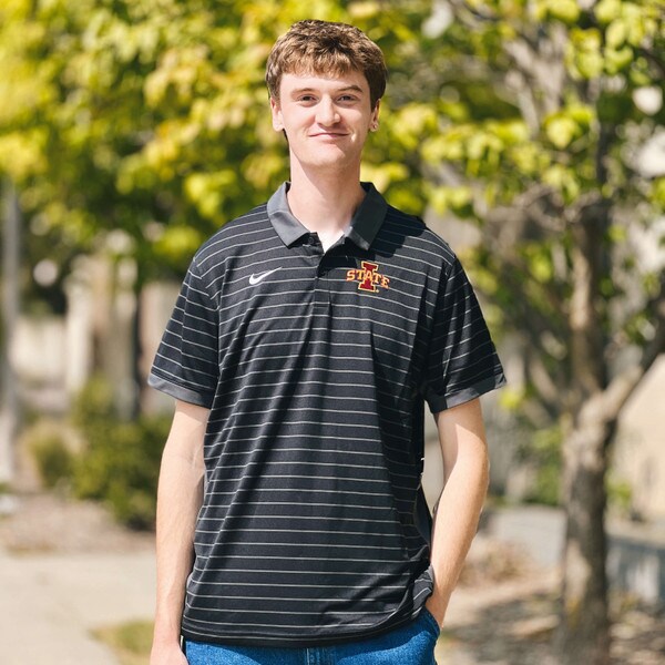 Nike® I-State Fanwear 25 Black Polo